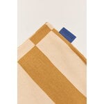 Nobodinoz Vibes Long beanbag, mustard and sand tiles, view 4