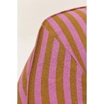 Nobodinoz Ziggy armchair beanbag, pink curry stripes, view 2