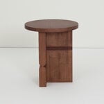 Nobodinoz Noon stool/side table, stained brown, view 4