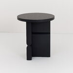 Nobodinoz Noon stool/side table, black, view 5