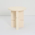Nobodinoz Noon stool/side table, ivory, view 3