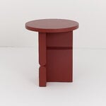 Nobodinoz Noon stool/side table, burnt red, view 5