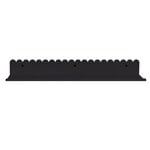 Nobodinoz Wall shelf, 50 cm, black steel, view 3
