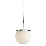 Frandsen Lampada a sospensione Koi, 19 cm, opale bianco - nero