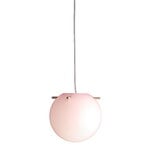 Frandsen Lampada a sospensione Koi, 25 cm, rosa opale - ottone