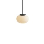 Frandsen Supernate pendant, 13,3 cm, white opal - black, extra image