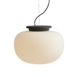 Frandsen Supernate pendant, 38 cm, white opal - black, extra image