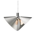 Frandsen Peel pendant, brushed stainless steel