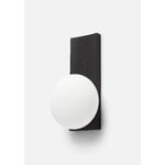 Woud Dew table and wall lamp, black painted ash