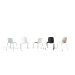 HAY 13Eighty chair, graphite black - soft black