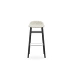 Normann Copenhagen Form bar stool, 75 cm, black oak - Main Line Flax 20