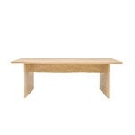 Hem Bookmatch table, 220 x 90 cm, oak