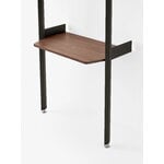 &Tradition Rombe IF2 shelf with desk, anthracite - walnut, view 3