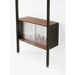 &Tradition Rombe IF3 shelf with cabinet, anthracite - walnut, extra image