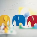 Flensted Mobiles Elephant Party mobile, multicolour