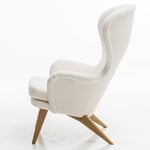 Ornäs Siesta lounge chair, oak - white Tonus 100