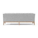 Fredericia EJ315 sofa, 3 seater, soaped oak - Hallingdal 116, extra image