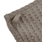 The Organic Company Big Waffle kitchen and wash cloth, clay