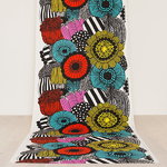 Marimekko Siirtolapuutarha fabric, colourful