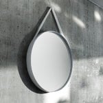 HAY Strap mirror, No 1, large, grey