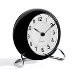 Arne Jacobsen AJ Station table clock with alarm, black, extra image