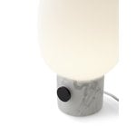 Menu JWDA table lamp, large, white marble