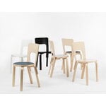 Artek Sedia Aalto 66, nero laccato