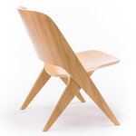 Poiat Lavitta lounge chair, oak