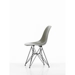 Vitra Eames DSR Fiberglass Chair, raw umber - black