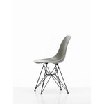 Vitra Sedia Eames DSR Fiberglass, raw umber - nero