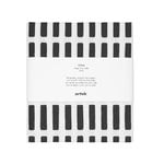 Artek Tessuto di cotone Siena 150 x 300 cm, bianco - nero