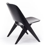 Poiat Lavitta lounge chair, black