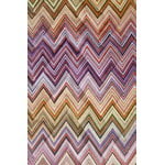 Missoni Home John quilt, 260 x 270 cm, 156 red multicolour, view 2