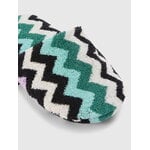 Missoni Home Best chaussons en éponge de coton, 100 multicolore, image extra