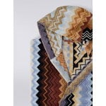 Missoni Home Giacomo kylpytakki hupulla, 160 musta monivärinen, tuotteen lisäkuva