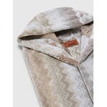 Missoni Home Giacomo albornoz con capucha, 21 natural, imagen extra