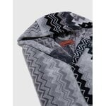 Missoni Home Albornoz con capucha Giacomo, 32 gris, imagen extra
