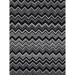 Missoni Home Bata de baño con capucha Keith, 601 negro y blanco, imagen extra