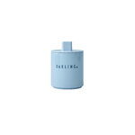 Design Letters Drink lid for Tritan glass or cup, light blue