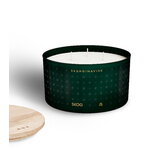 Skandinavisk Scented candle with lid, SKOG, 3-wick
