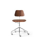 Labofa Heritage 12.1 work chair, walnut - chrome