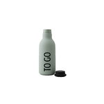 Design Letters TO GO drinking bottle, soft green