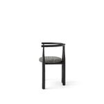 New Works Bukowski chair, black - Pur Lin 080