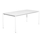 Petite Friture Table de salle à manger Fromme, 90 x 180 cm, blanc