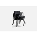 Woud Frame stol, svart - svart Davis Sawana 14