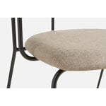 Woud Frame stol, svart - beige Davis Sawana 17