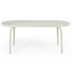 Tom Dixon Groove Obround ruokapöytä, putty, tuotteen lisäkuva
