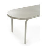 Tom Dixon Groove Obround ruokapöytä, putty, tuotteen lisäkuva