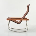 Nychair X Nychair X rocking chair, Limited Edition, brown oak -mauve brown