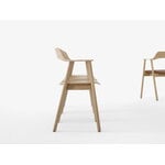 TAKT T24 Bow chair, Eiche - cognacfarbenes Spoor Zea Leder, extrabild
